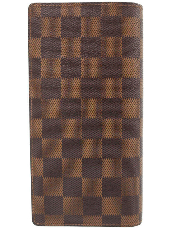 Louis Vuitton Handbags - Louis Vuitton Bi Brazza Damier fold Long Portefeuille Wallet Brown